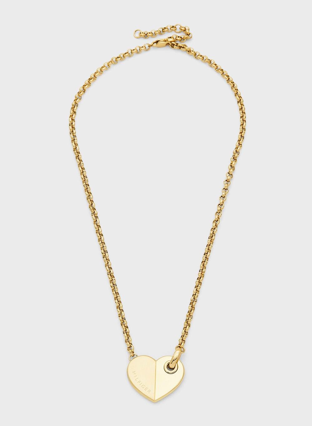 TOMMY HILFIGER BOLD HEARTS Necklace - Elegance for Women - Image 1