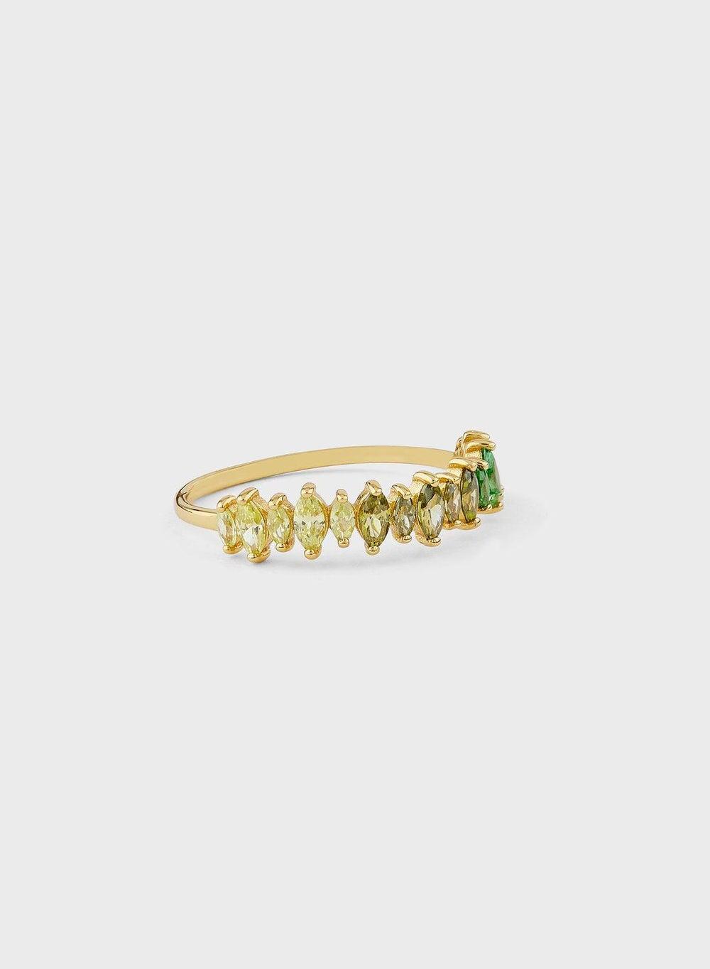 Jackie Mack Artic Single Ring – Elegant Feminine Style - Image 1