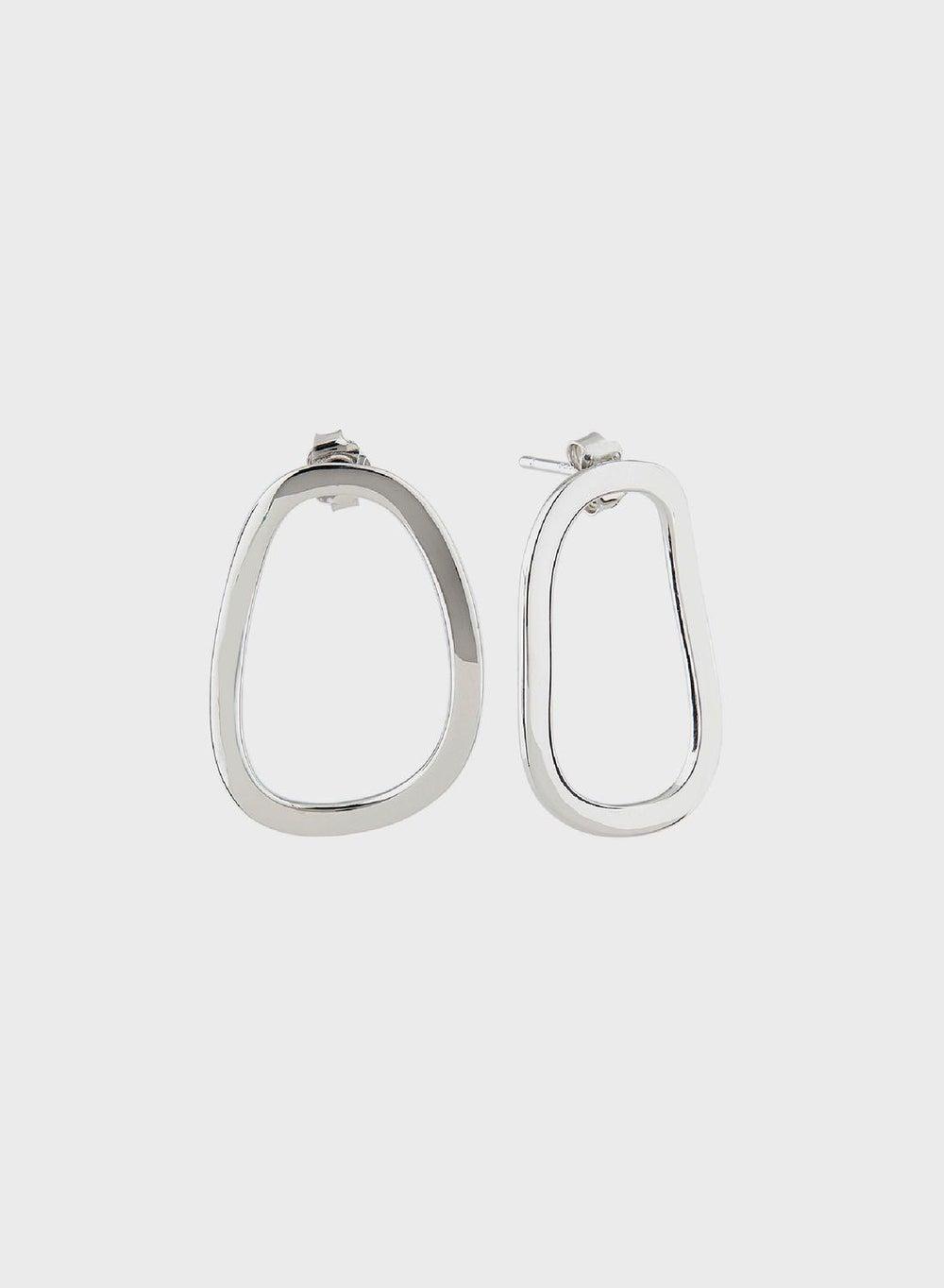 MOMNT Small Puddles Sterling Silver Earrings - Image 1