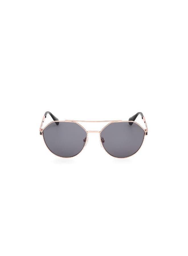 MAXCO Chic Metal Silhouette Sunglasses for Women - Image 1