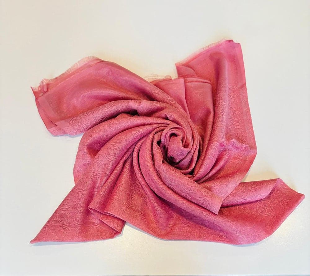 MIZALLE Women's Elegant Logo Shawl: Sophistication Redefined - Image 1