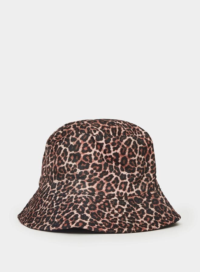 Styli Chic Leopard Print Women's Bucket Hat - Image 1