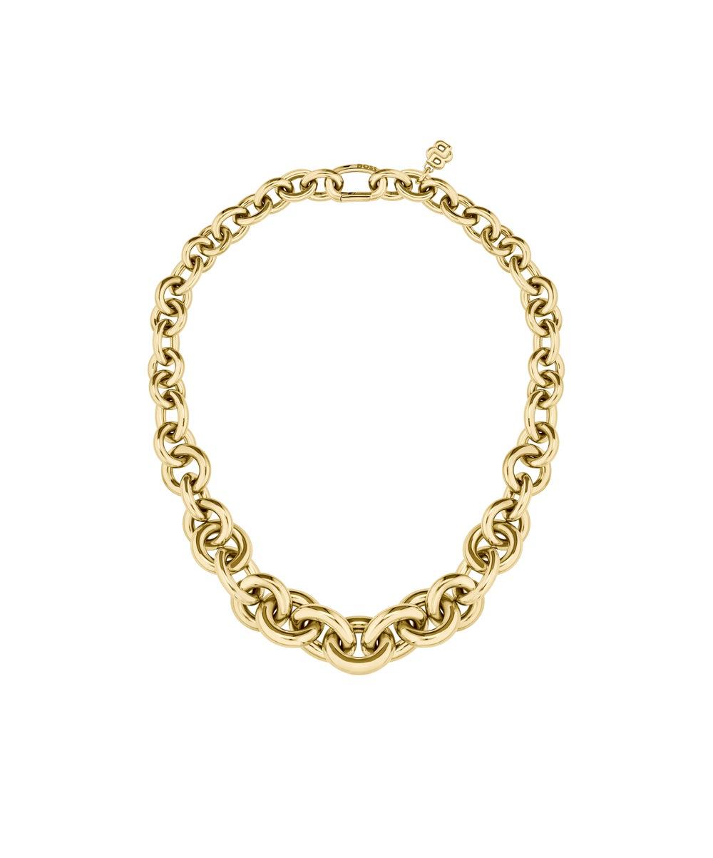 BOSS Alive Elegant Gold-Tone Women's Statement Bracelet - Image 1