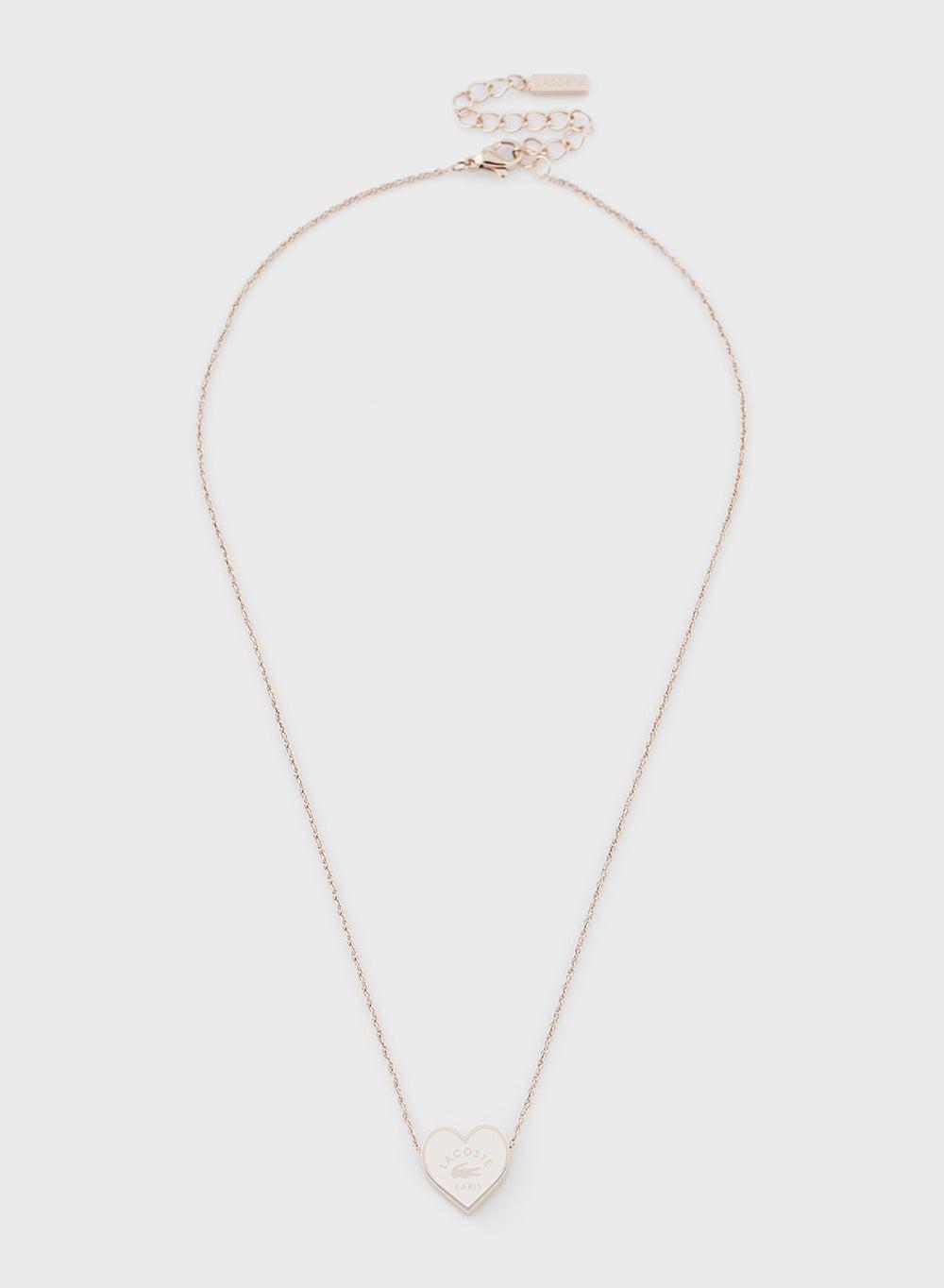 LACOSTE LOVE MY CROC - Chic Stainless Steel Necklace for Women - Image 1