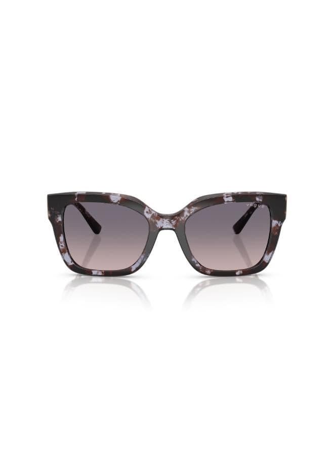 Vogue 0Vo5613Sb Elegant Oversized Women’s Sunglasses - Image 1