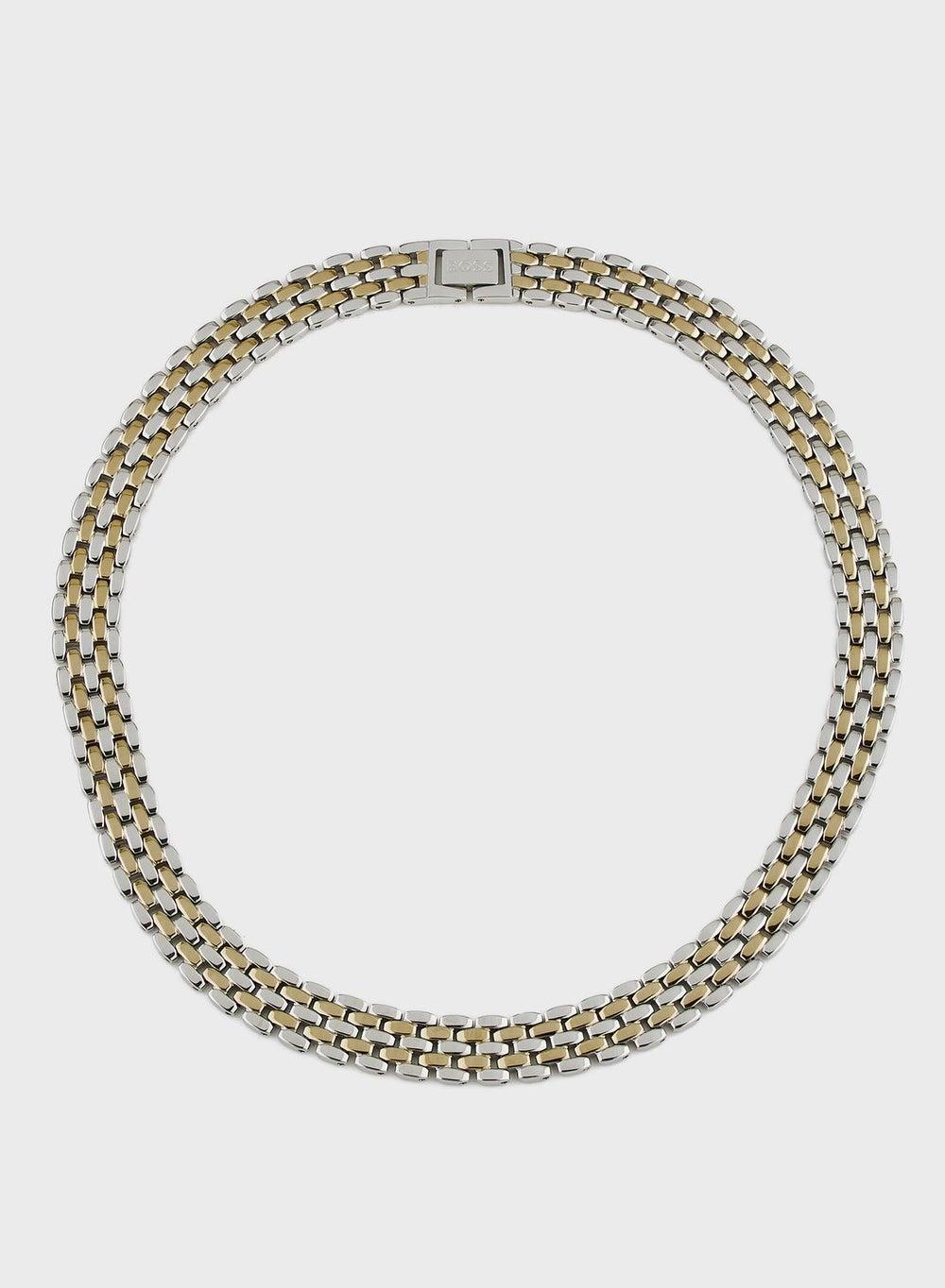 Hugo Boss Chic Silver Jubilee Necklace for Women - Image 1