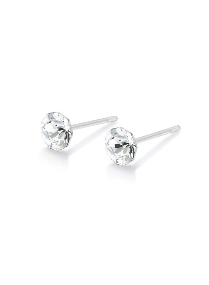 Seona CLARA Mini Crystal Studs - Elegant Petite Sparkle - Image 1