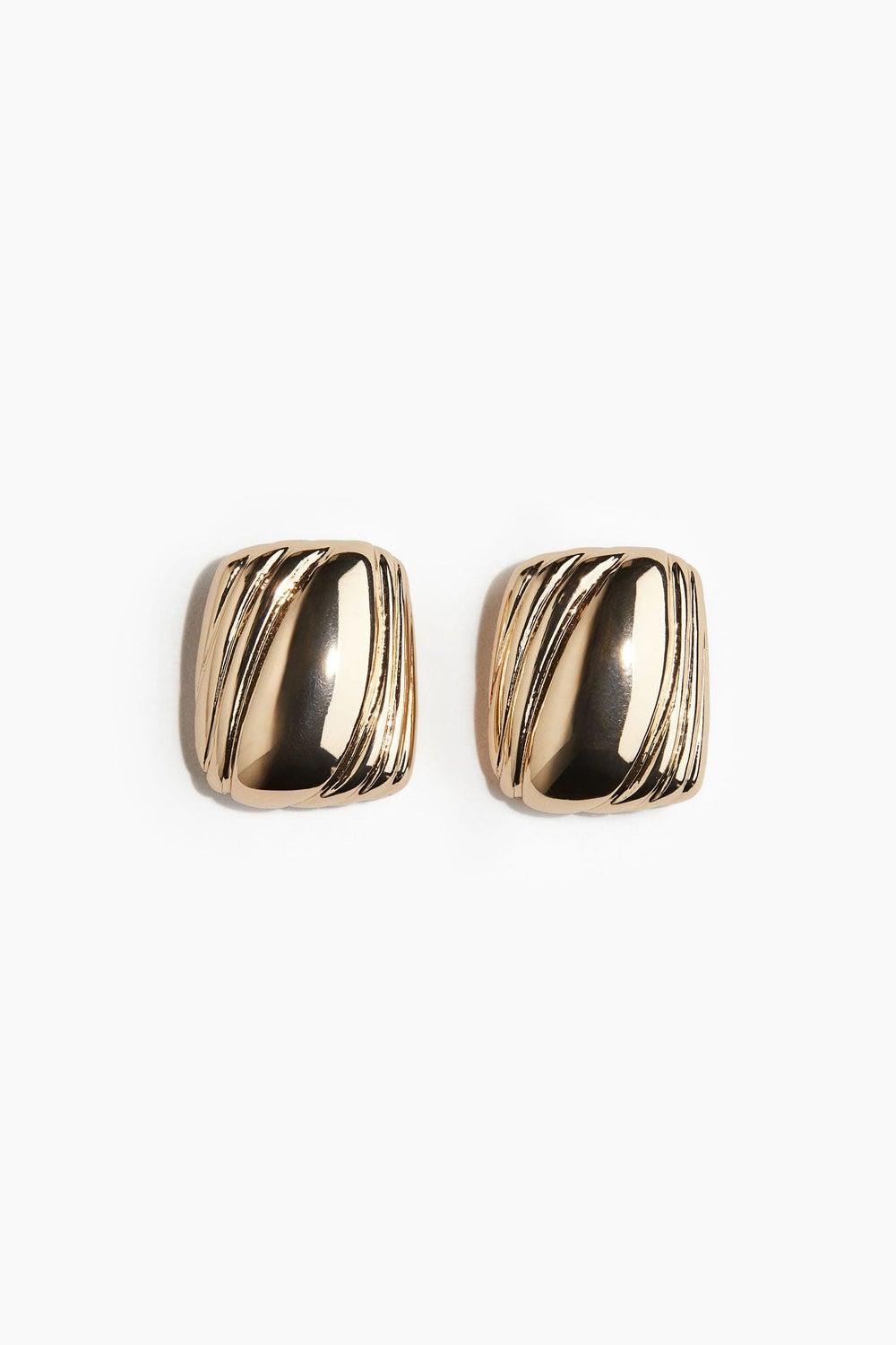 H&M Chic Minimalist Stud Earrings for Elegant Style - Image 1