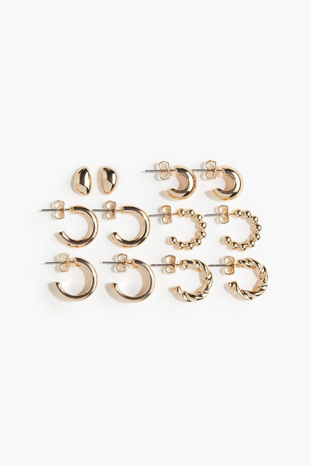 H&M Elegant Collection: 6-Pair Earrings Set for Women - Image 1