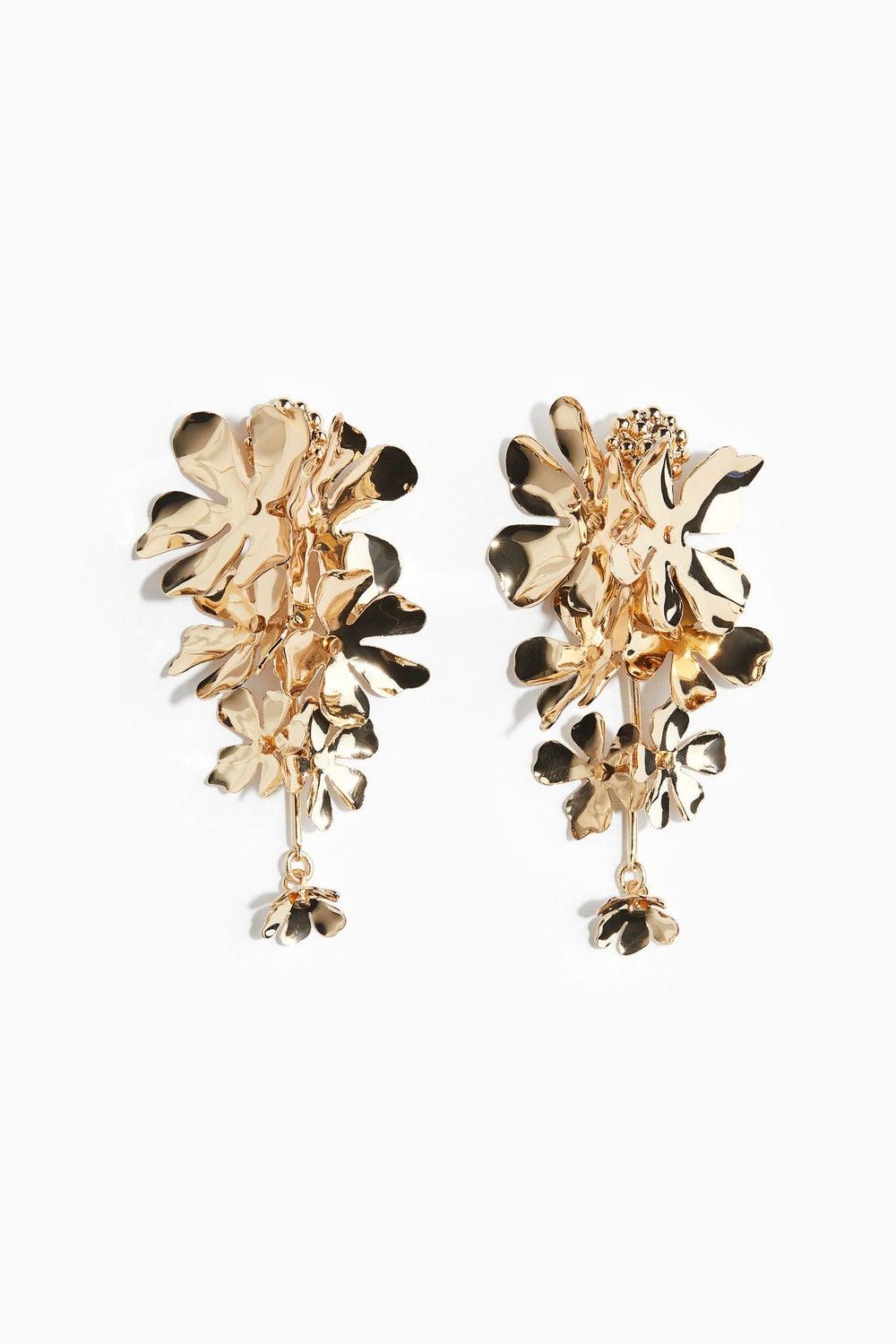 H&M Floral Elegance Earrings for Chic Women - Image 1