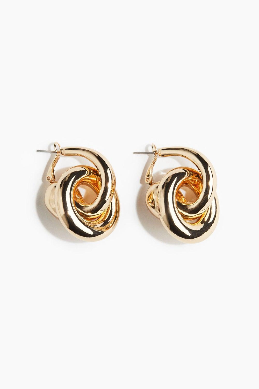H&M Chunky Hoop Earrings: Elegance with Every Turn - Image 1