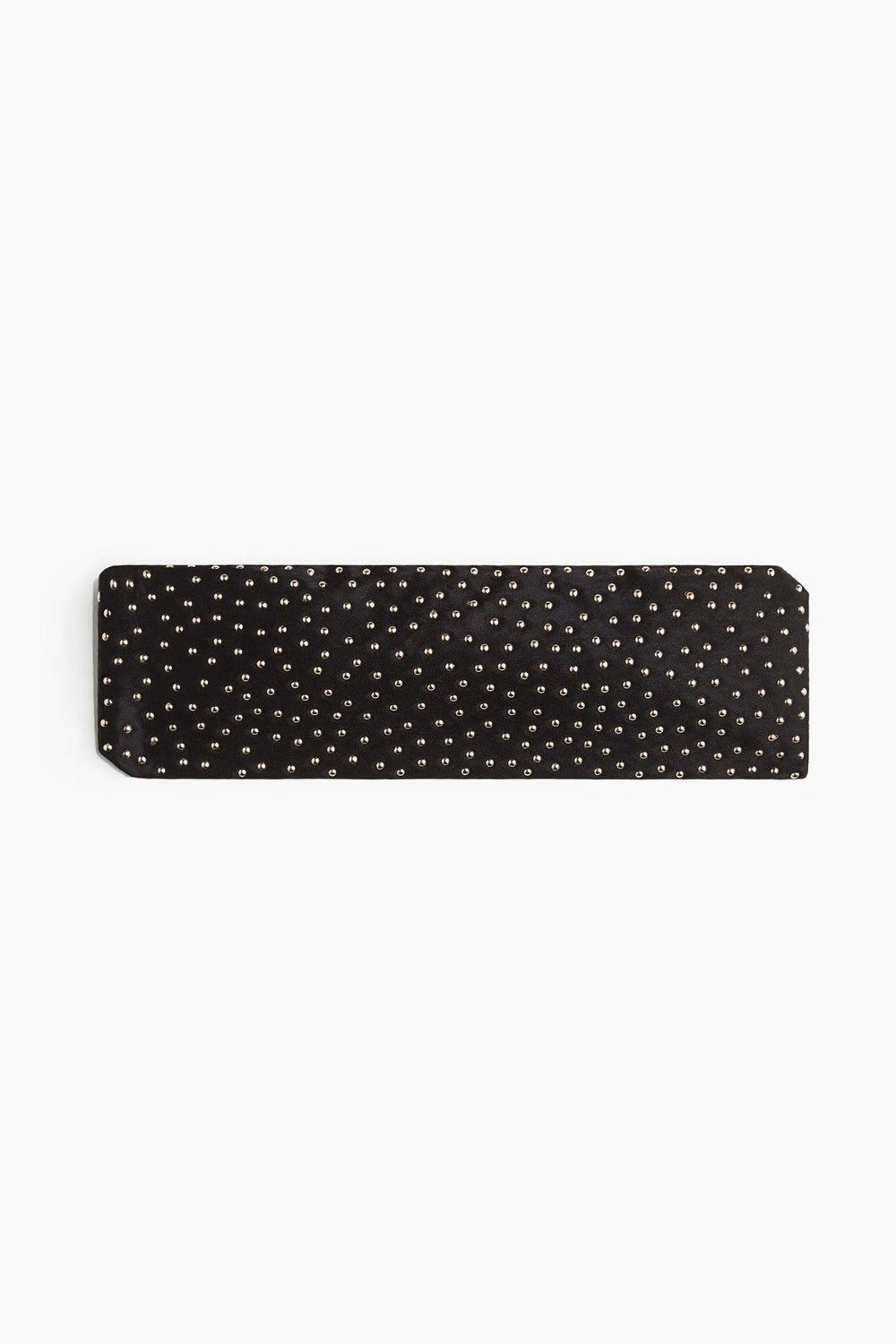 Elegant H&M Satin Studded Hairband for Women - Image 1