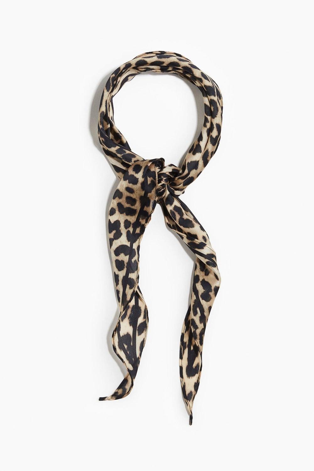 H&M Sheer Diamond Elegance Scarf - Versatile Chic Accessory - Image 1