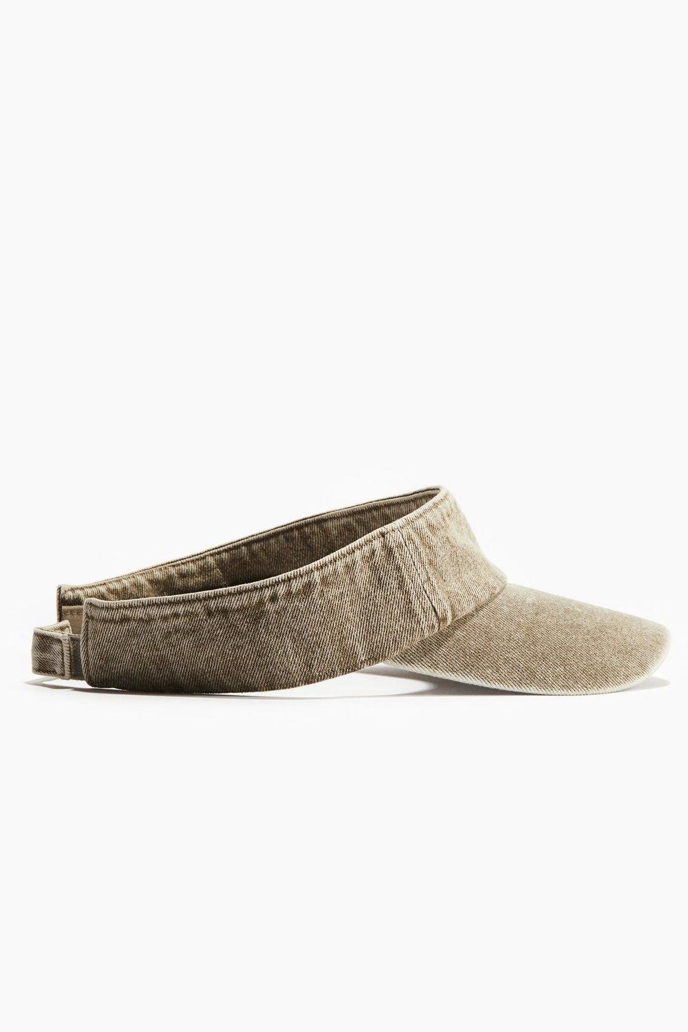 H&M Elegant Cotton Sun Visor - Chic UV Protection - Image 1