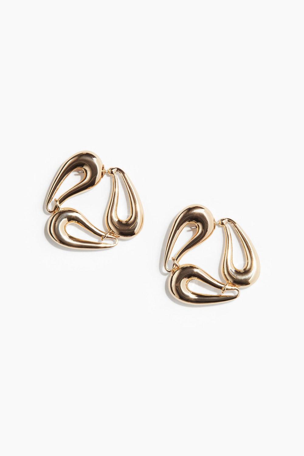 H&M Scandinavian Elegance Drop-Shaped Earrings - Image 1