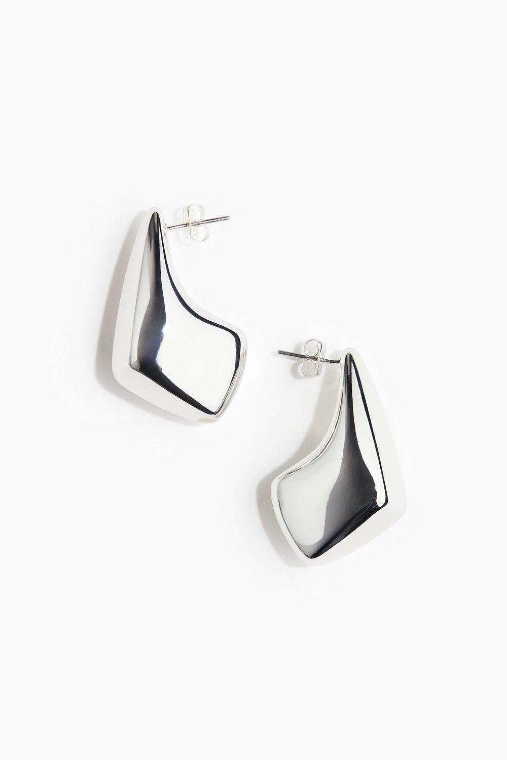 H&M Chic Angular Statement Earrings for Women - Image 1