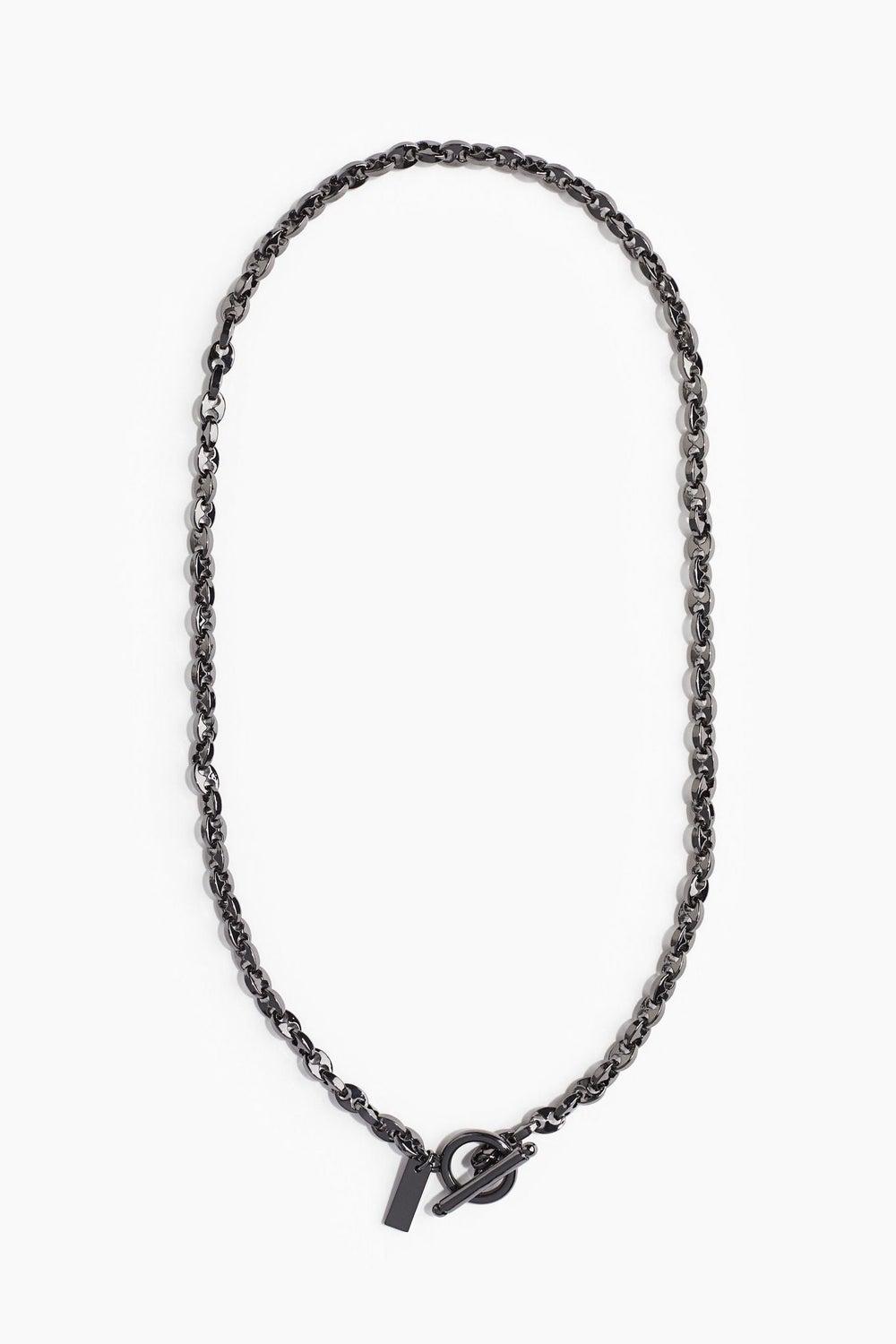 H&M Chic Toggle Clasp Chain Necklace for Women - Image 1