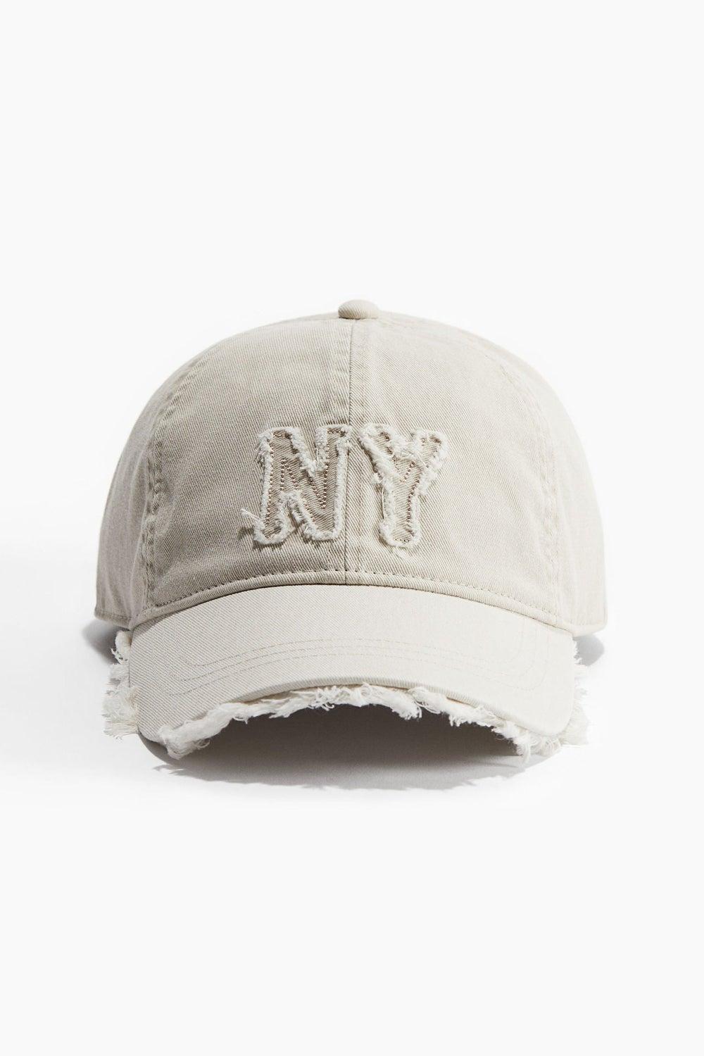 H&M Chic Appliquéd Cotton Cap - Elegant Women's Wear - Image 1