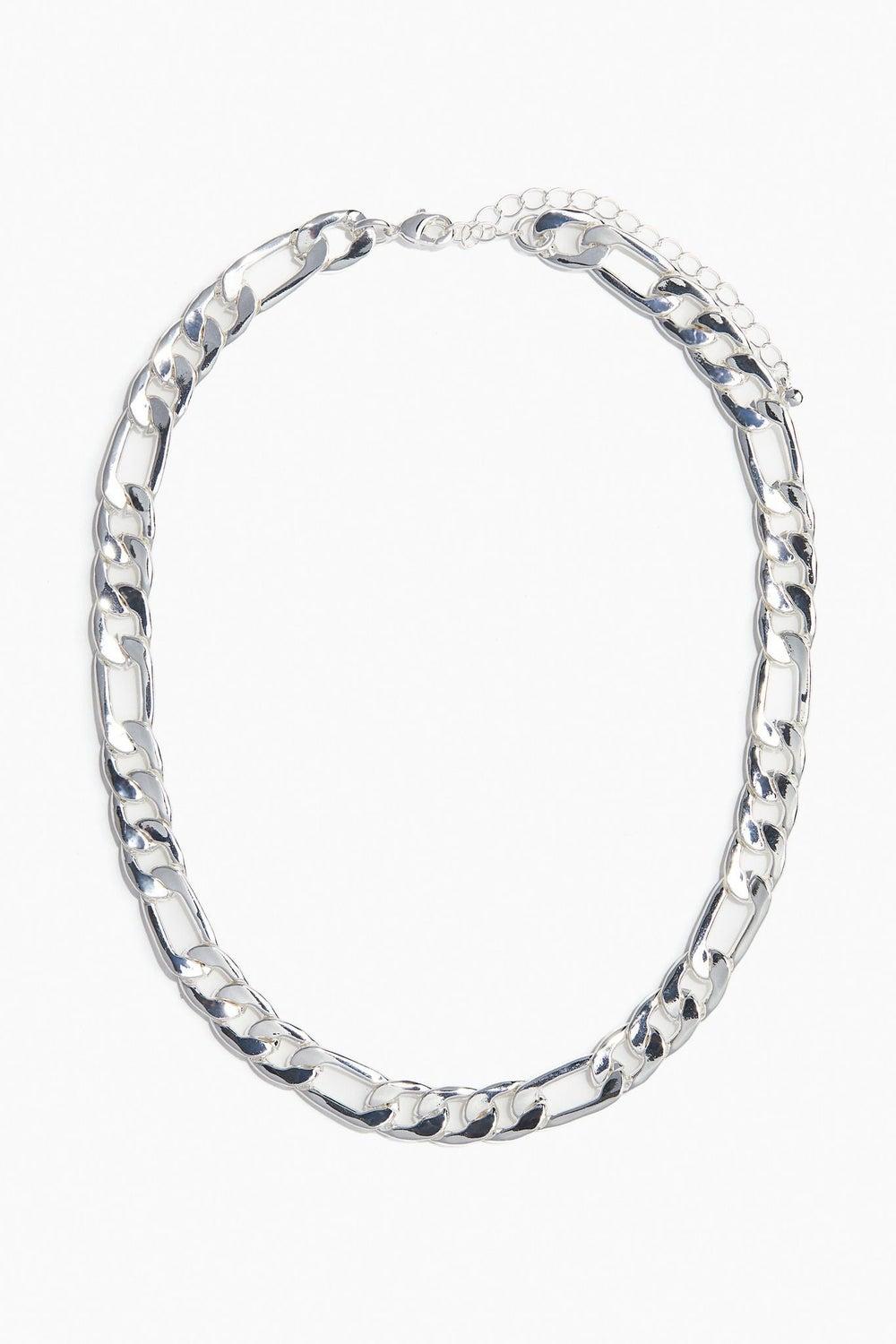H&M Elegant Figaro-Chain Necklace - Timeless Accessory - Image 1