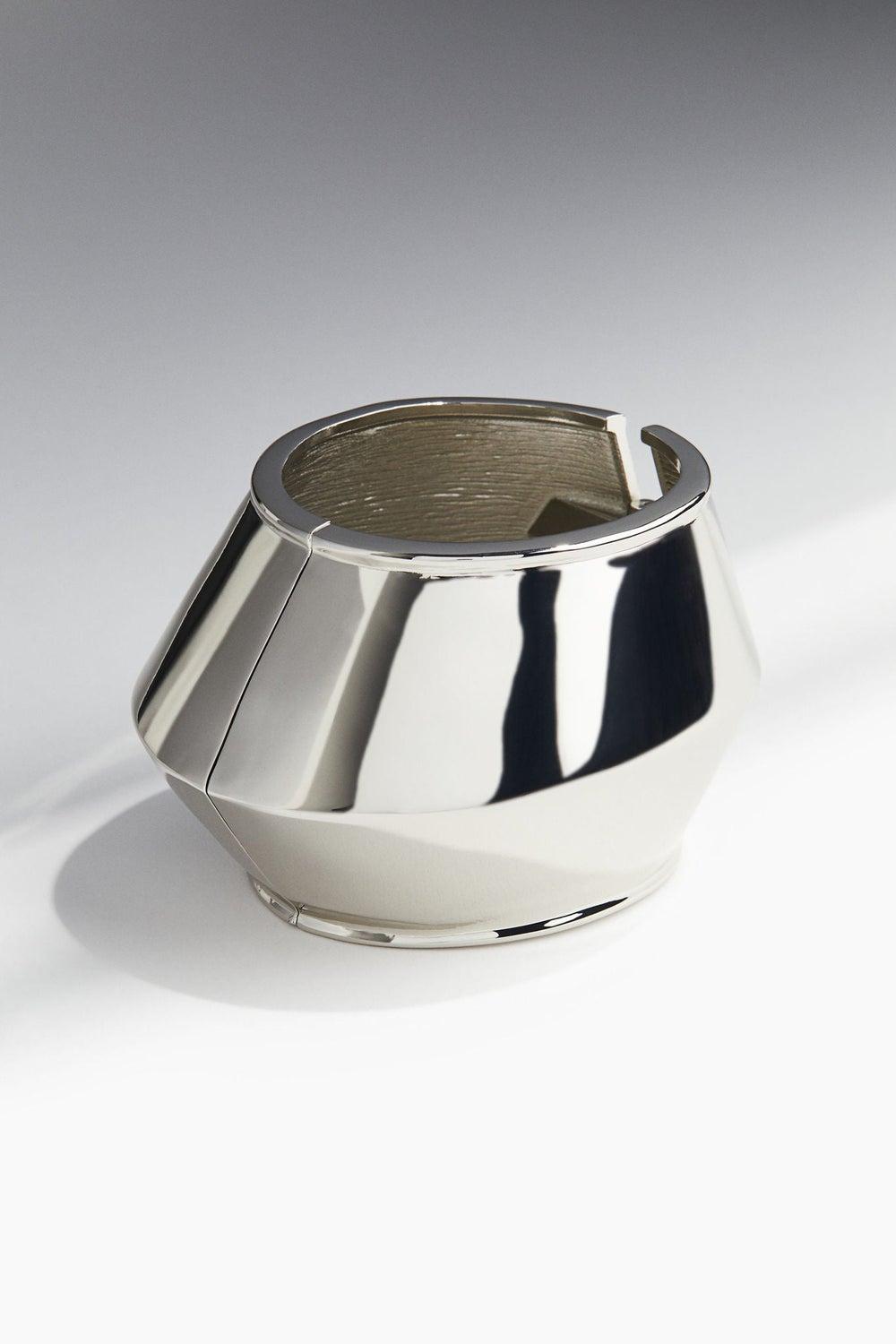 H&M Angular Shine Chunky Cuff Bracelet - Bold Elegance - Image 1