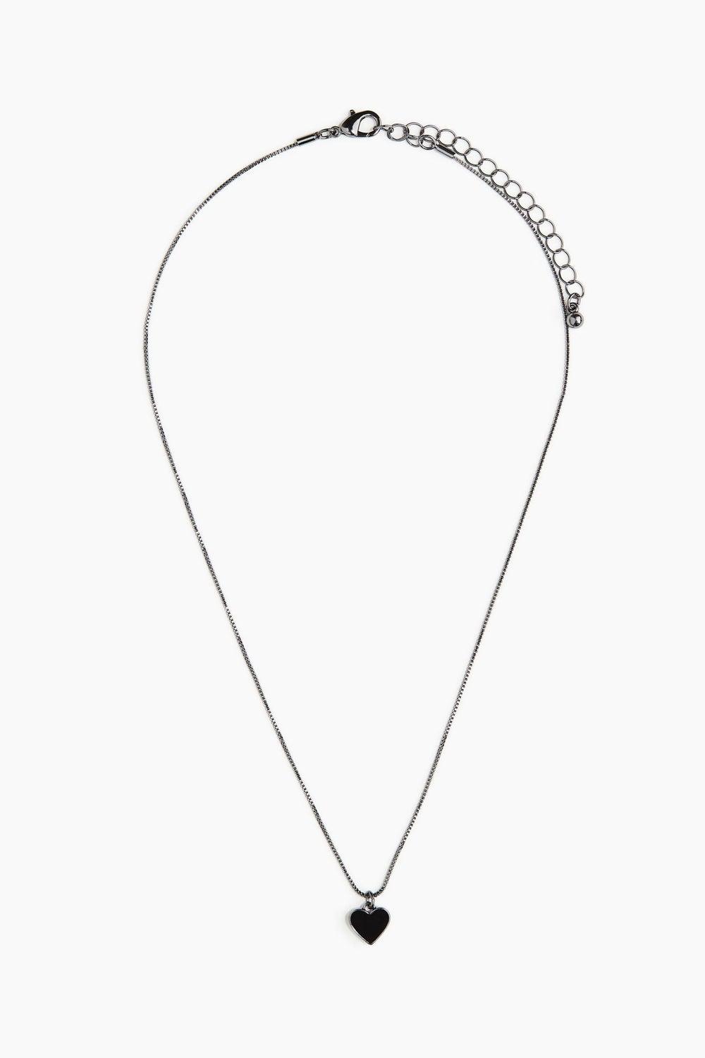 H&M Heart-Shaped Pendant Necklace: Everyday Elegance - Image 1