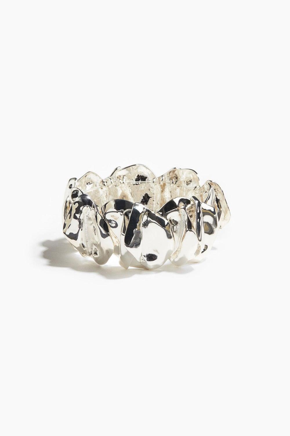 H&M Sculptural Zinc Wide Bracelet – Fashion's Bold Statement - Image 1