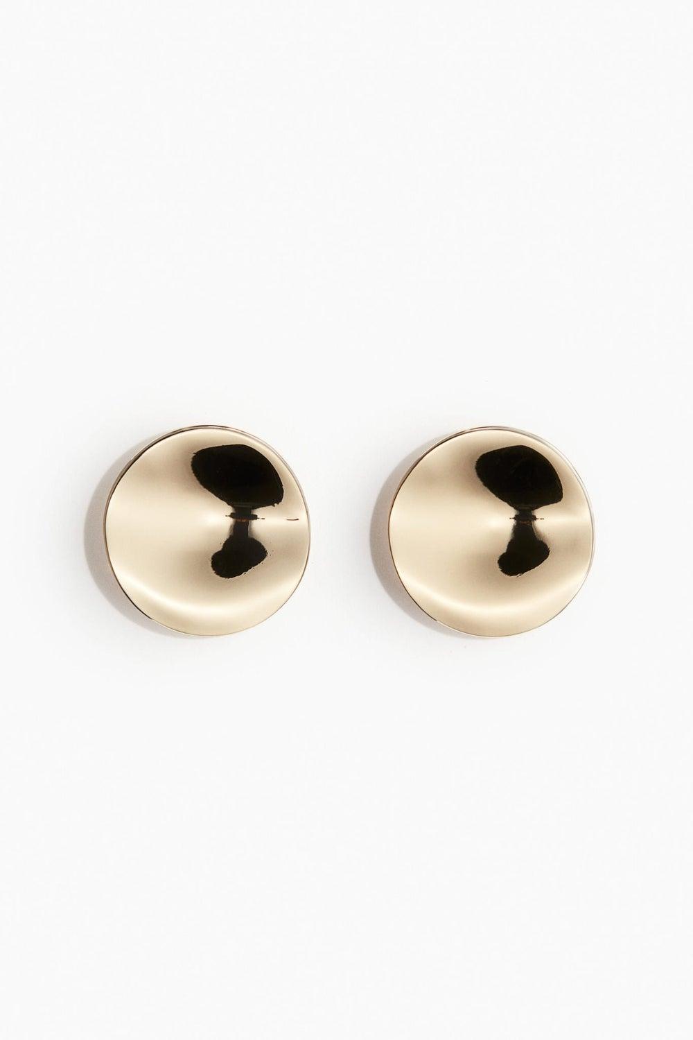 H&M Chic Round Earrings - Elevate Your Style - Image 1