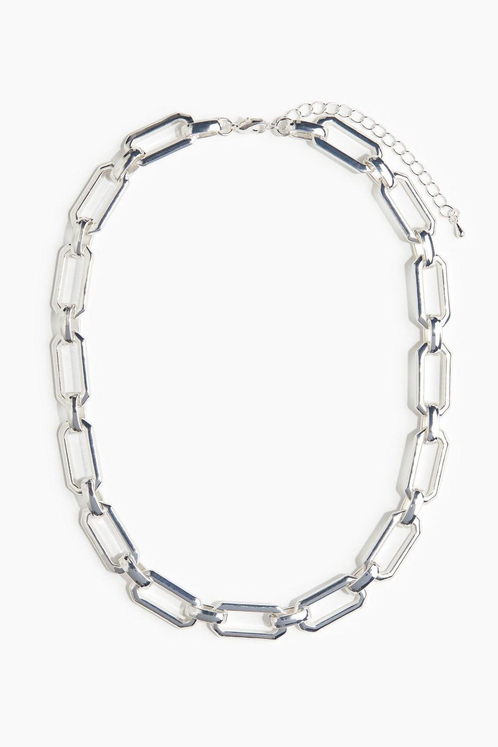 H&M Elegance Defined Chain Necklace - Women’s Style Accessory - Image 1