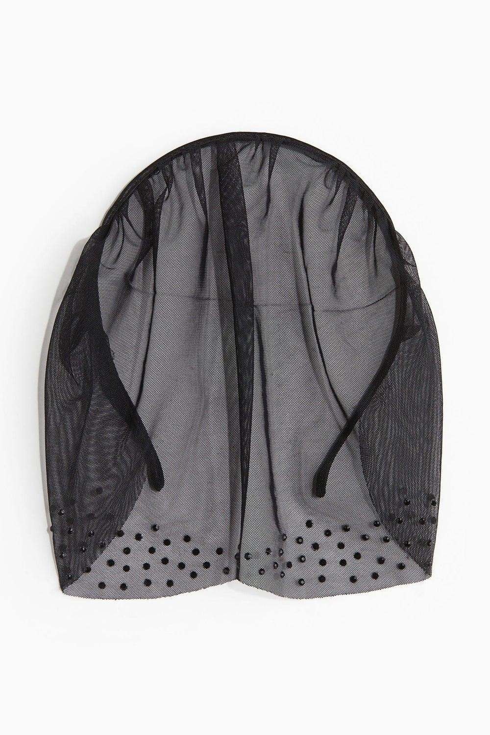 H&M Vintage-Inspired Veiled Alice Band with Rhinestones - Image 1
