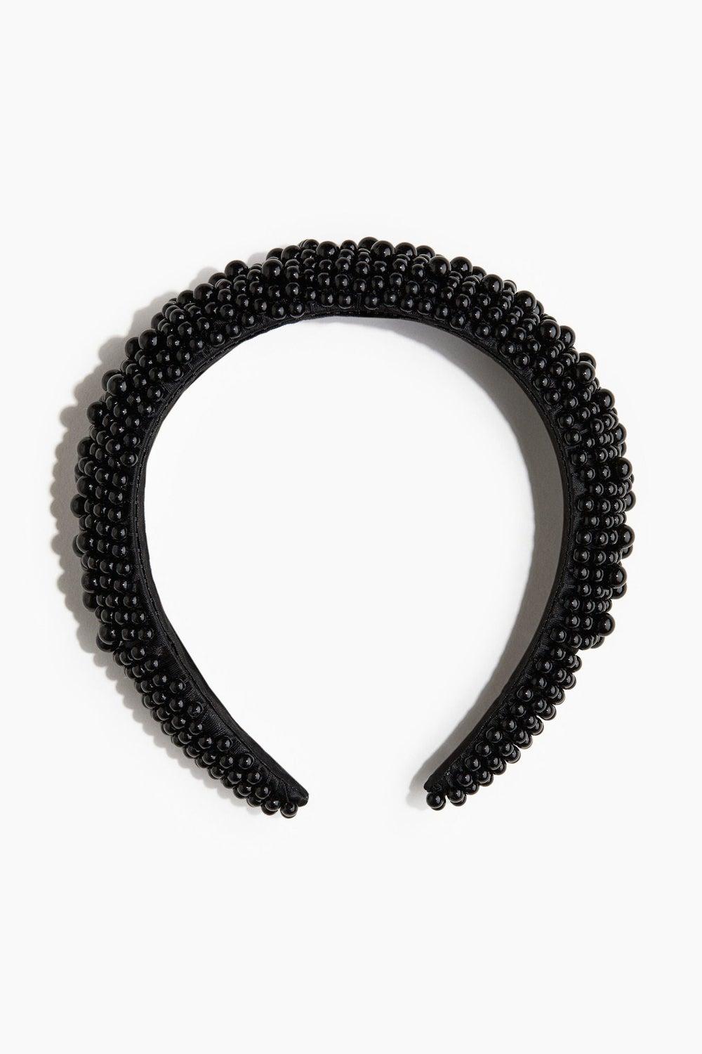 H&M Chic Beaded Women's Alice Band - Elegance Redefined - Image 1