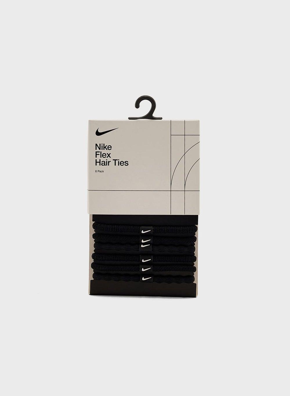 Nike Logo Flex Hair Ties 6-Pack for Women - Image 1