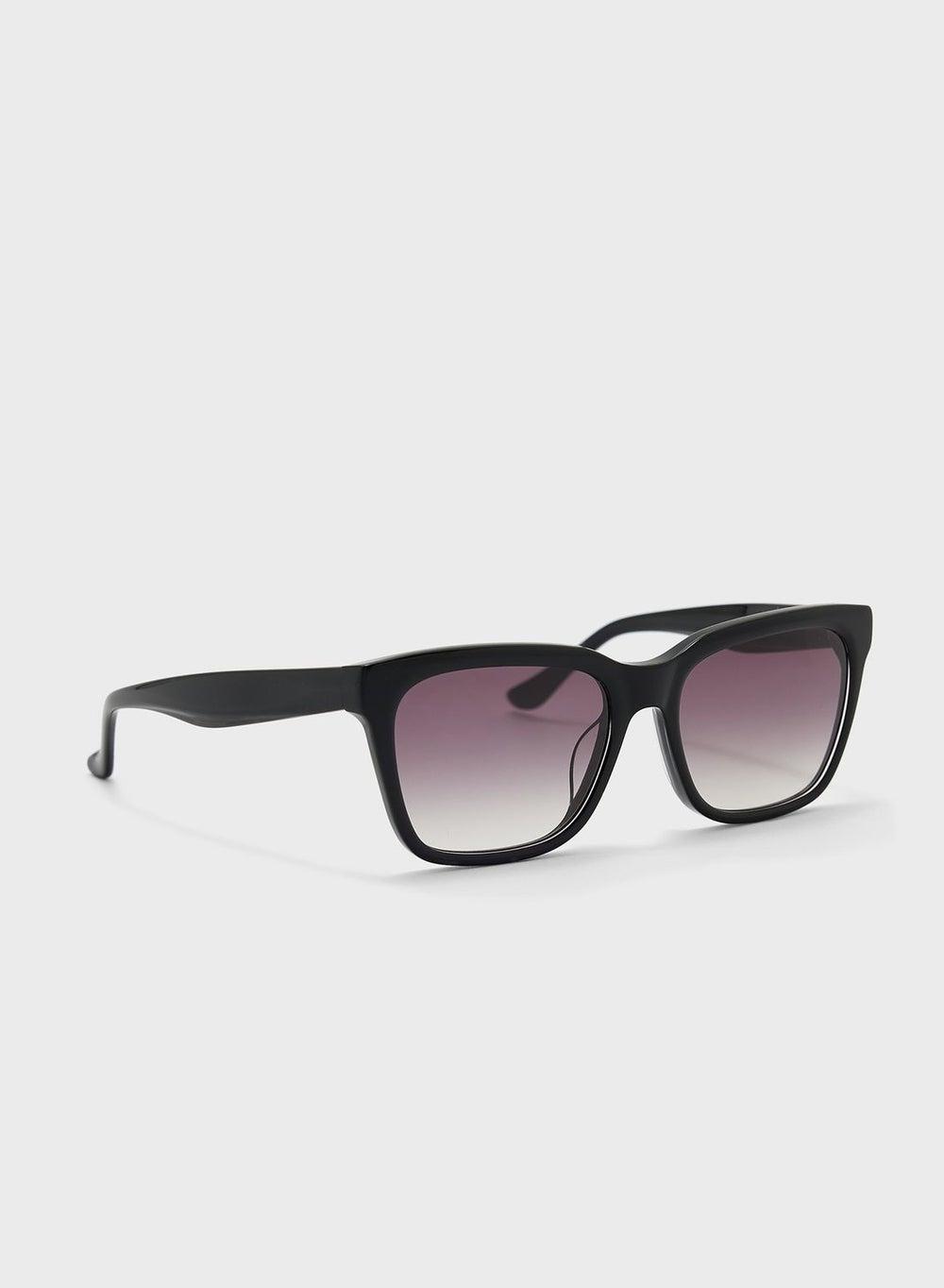 Donna Karan Chic Oversized Women's Rectangle Sunglasses - Image 1