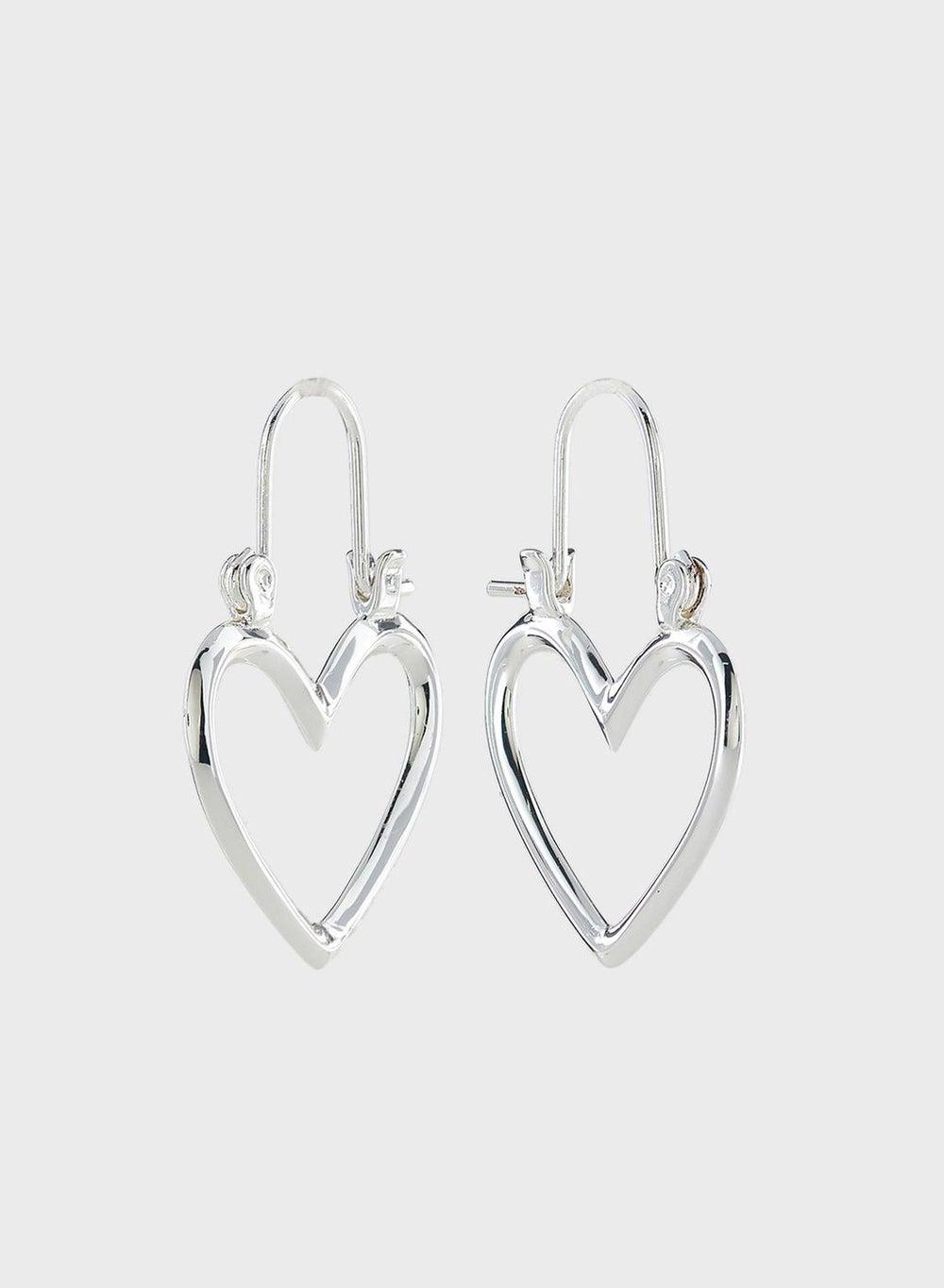 LUV AJ Mini Heartbreaker Hoop Earrings - Elegance Redefined - Image 1