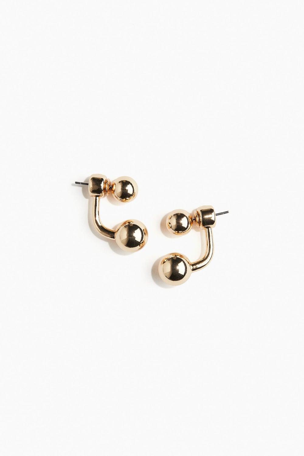 H&M Sphere-Detail Earrings - Elegance with a Modern Twist - Image 1