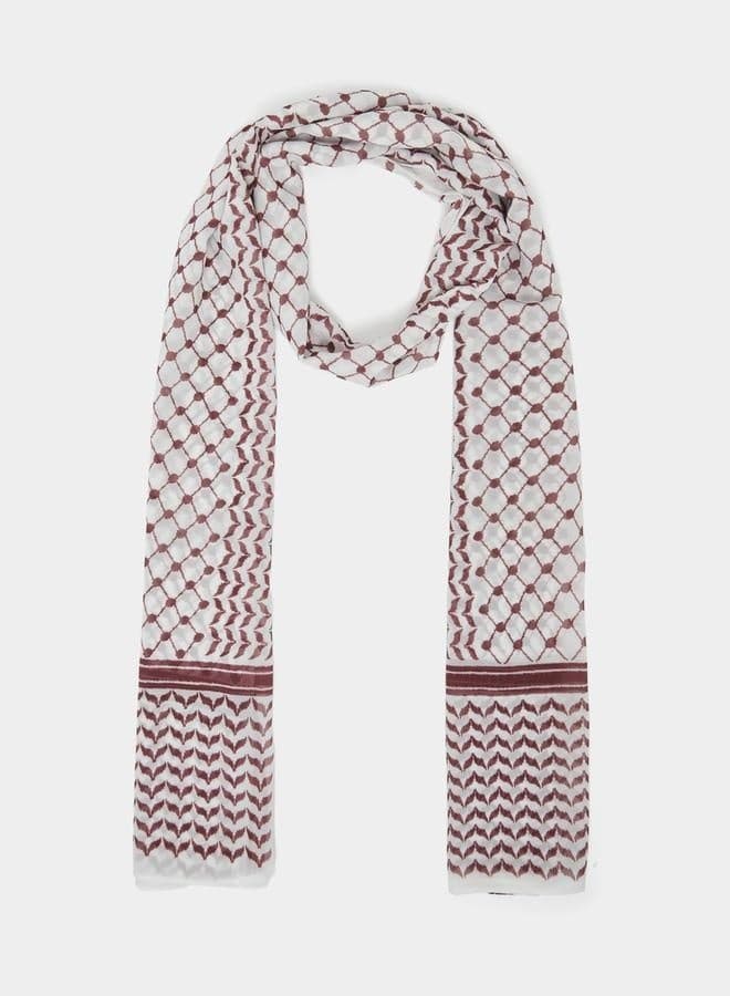 Styli Vibrant Palestinian Print Scarf - A Timeless Accessory - Image 1