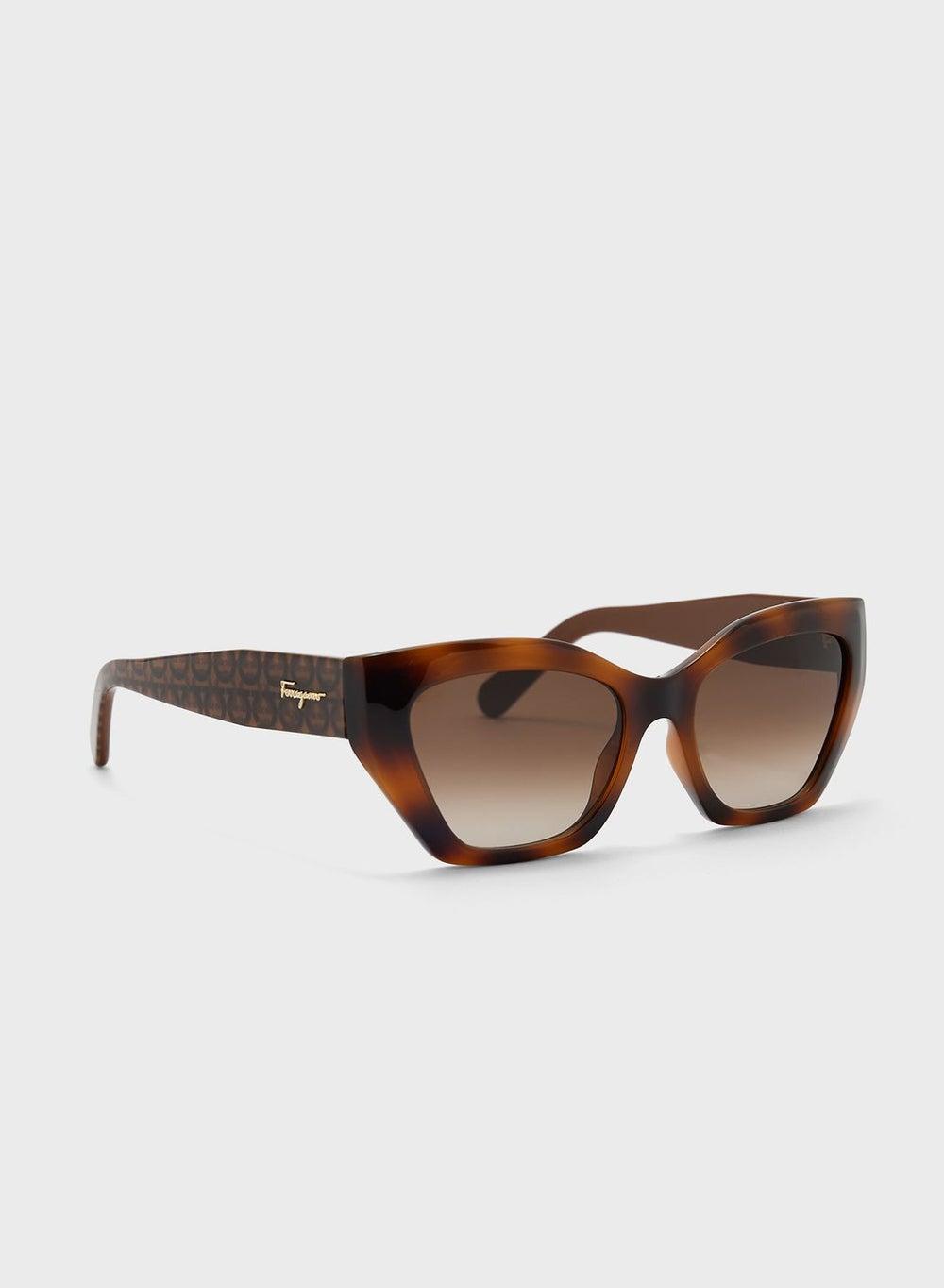 FERRAGAMO Chic Rectangle Acetate Sunglasses for Women - Image 1