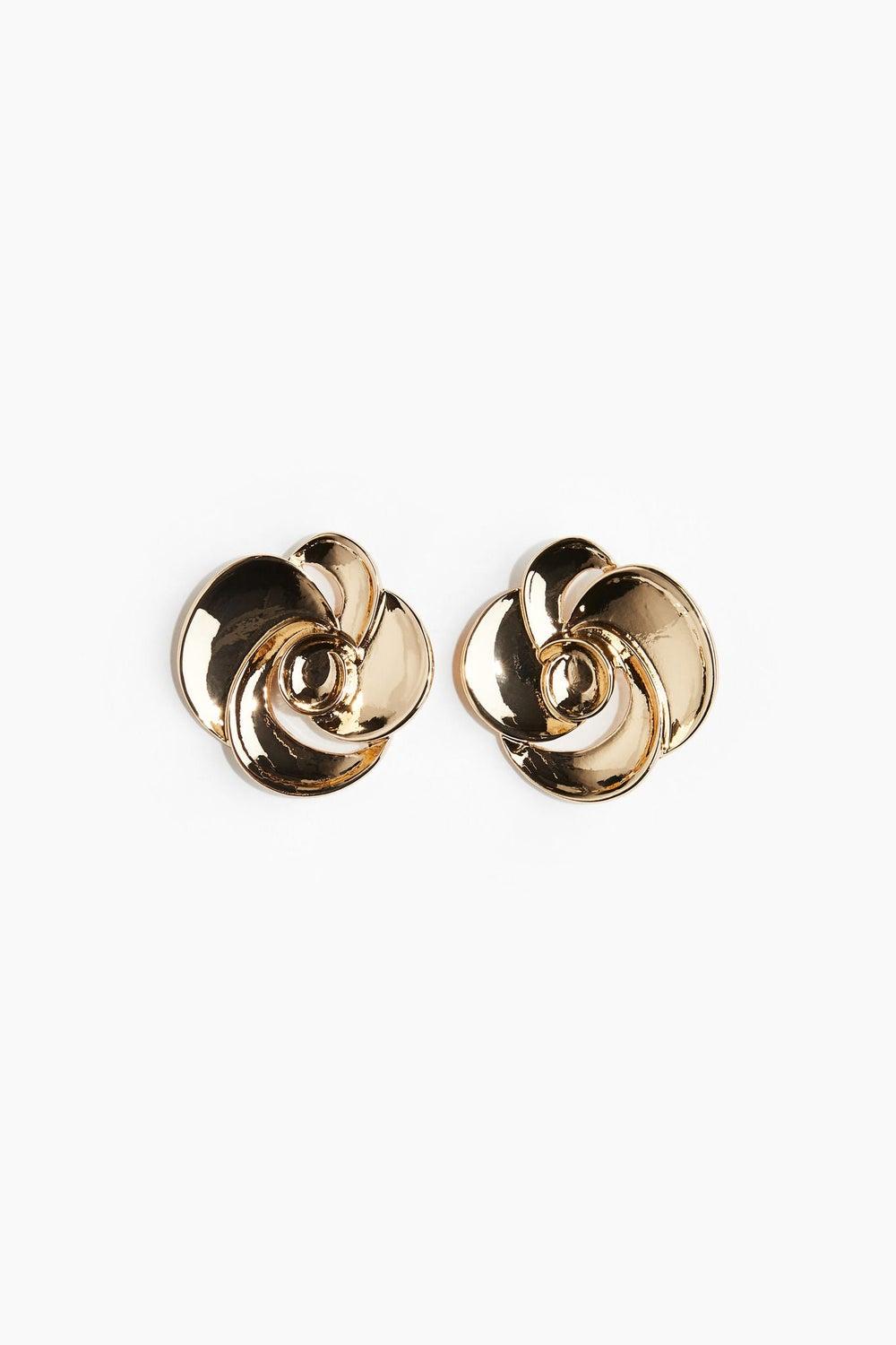 H&M Elegant Flower Stud Earrings for Women - Image 1
