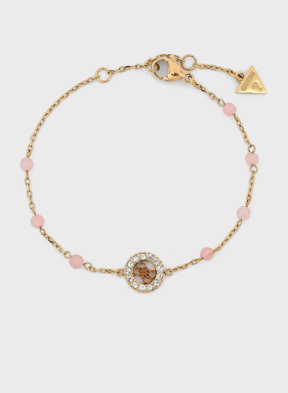 GUESS Rose Agate & 4G Women's Elegant Bracelet - Image 1