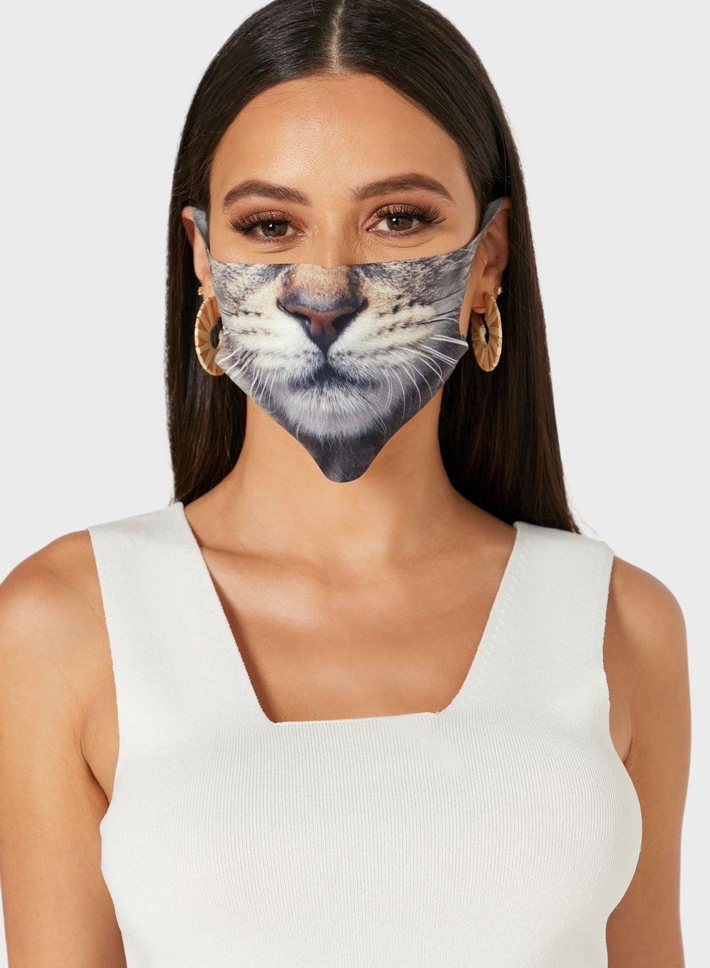 Si Masks Elegant Neoprene Printed Washable Mask for Women - Image 1