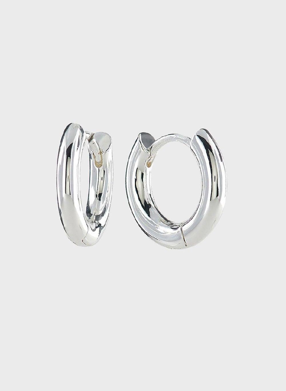 LUV AJ Amalfi Huggies Cuff Earrings - Elegant Daily Sparkle - Image 1