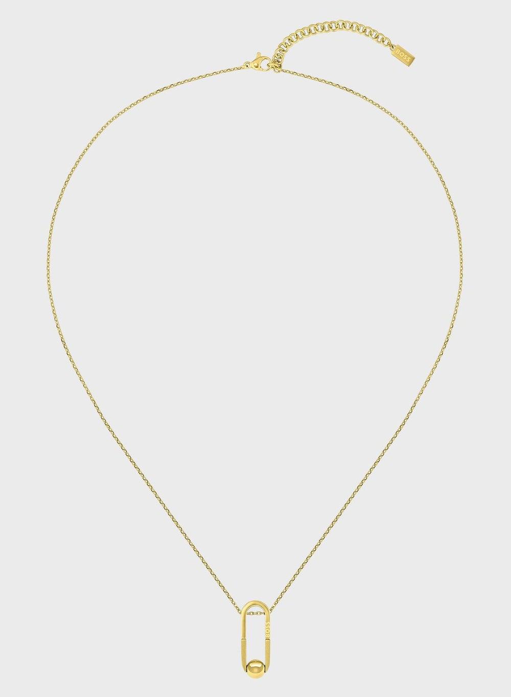 BOSS Lyssa A Necklace - Elegant Geometry for Women - Image 1