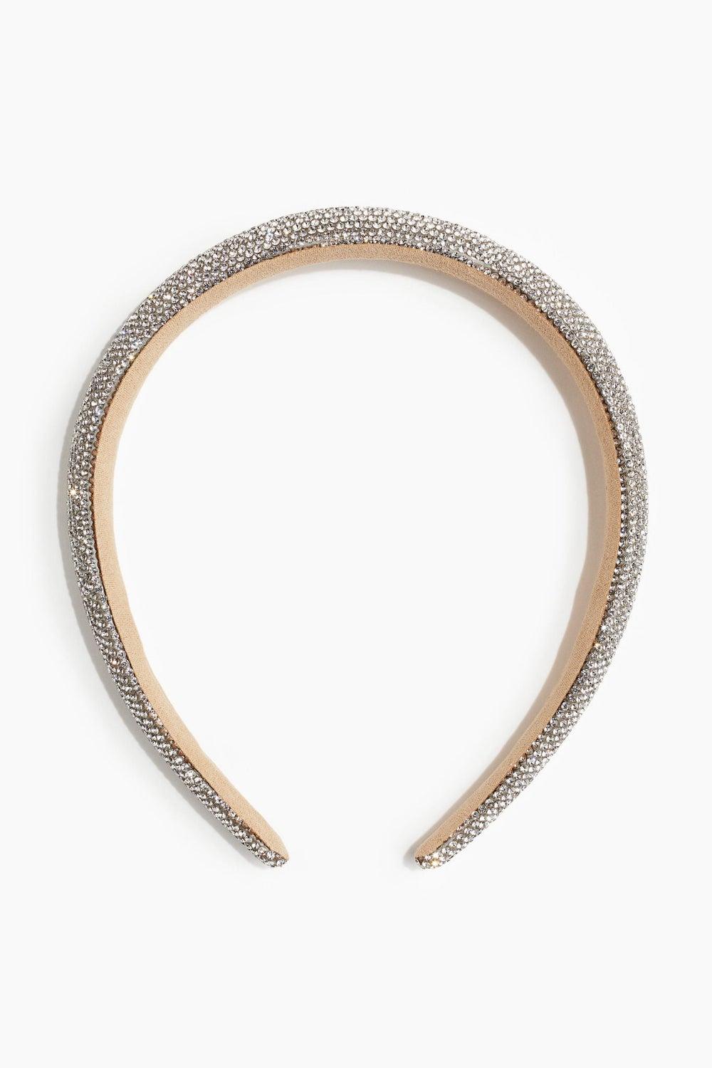 H&M Women's Rhinestone-Studded Graceful Alice Band - Image 1