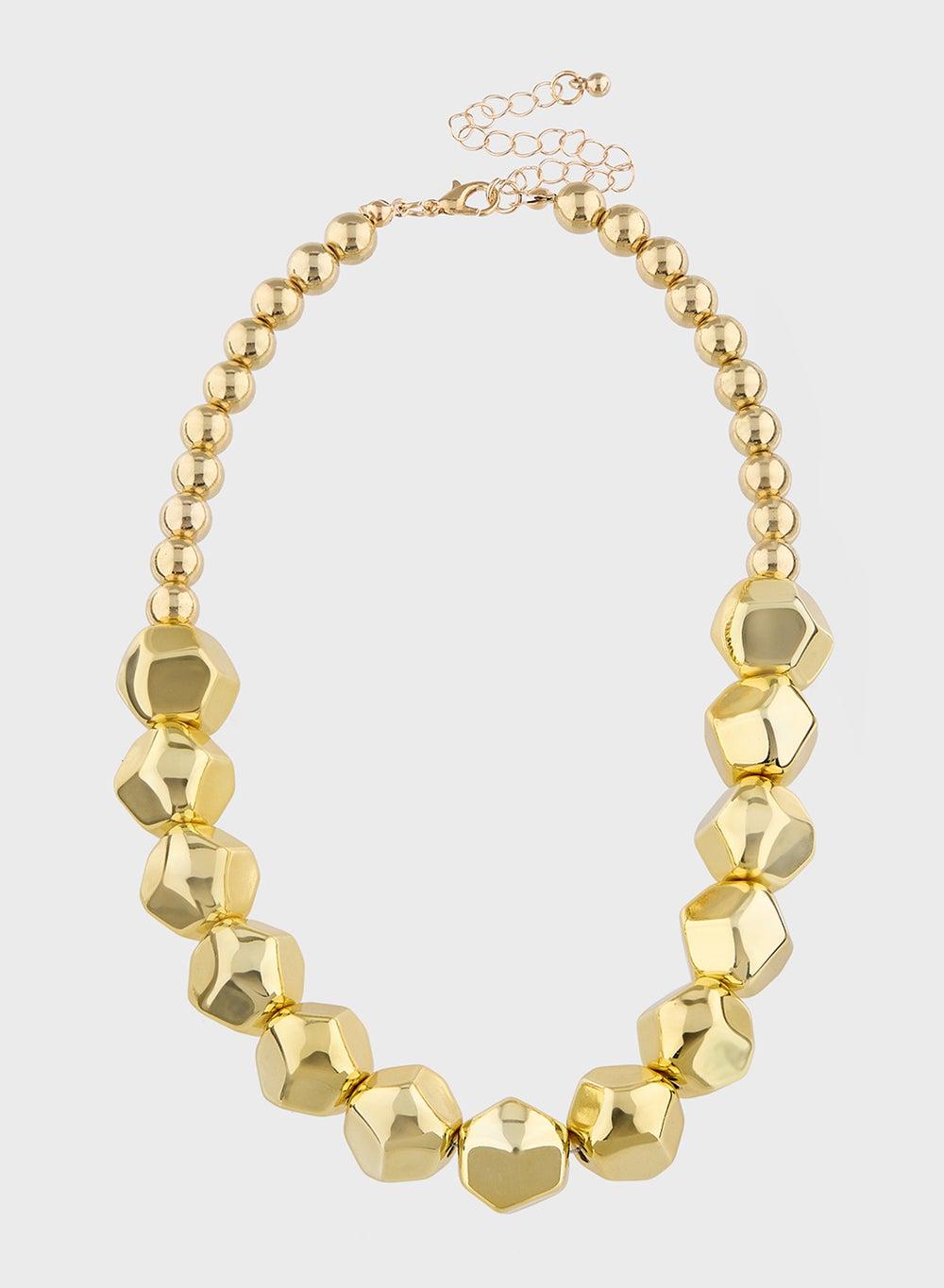 ELLA Molten Short Charm Necklace – Radiate Elegance - Image 1