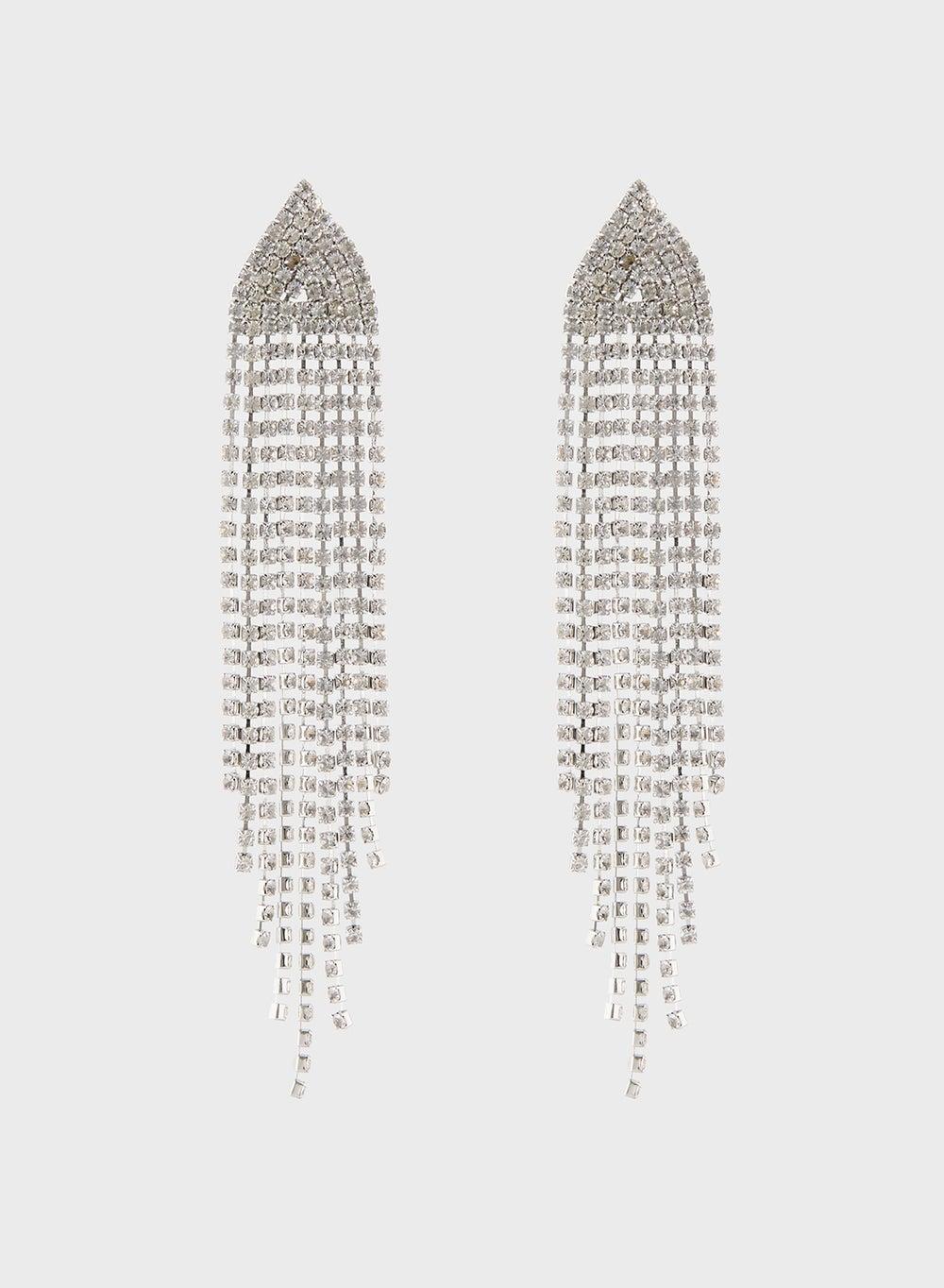 Ella Limited Edition Diamante Drop Earrings - Elegance Redefined - Image 1