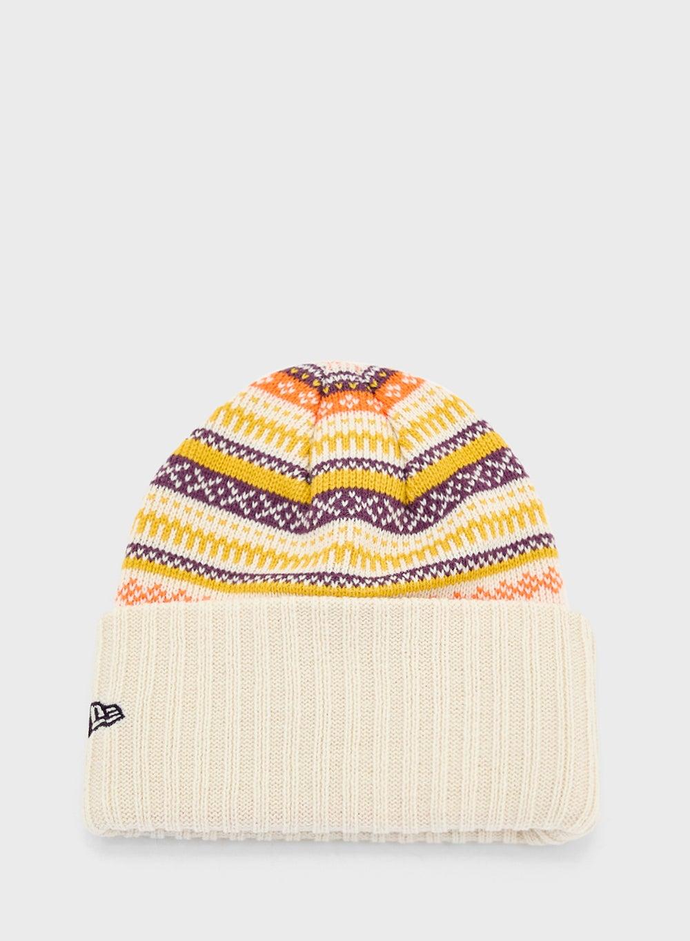 New Era Fairisle Women's Beanie: Winter Elegance - Image 1