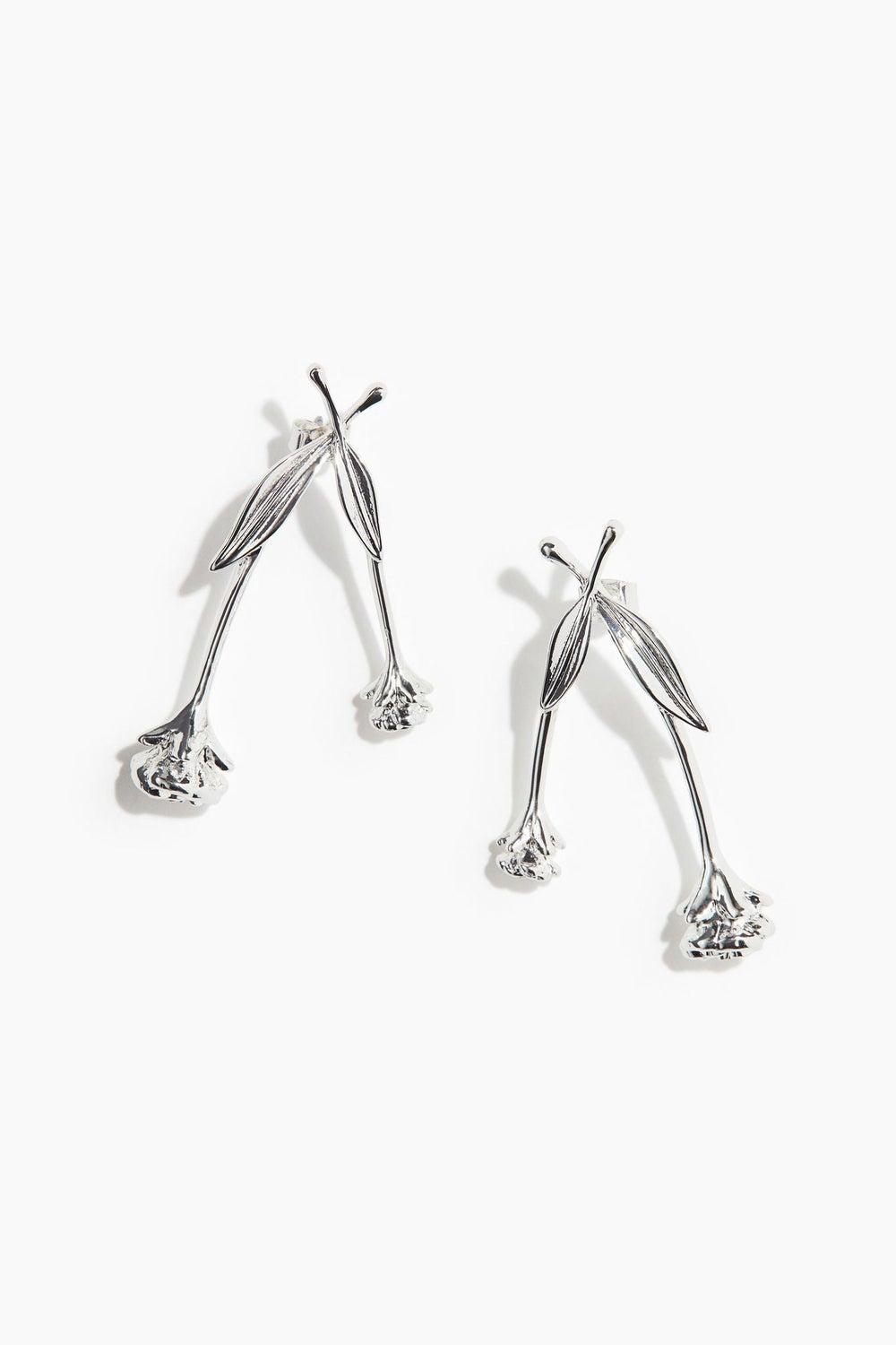 H&M Floral Elegance Inflorescence Earrings for Women - Image 1