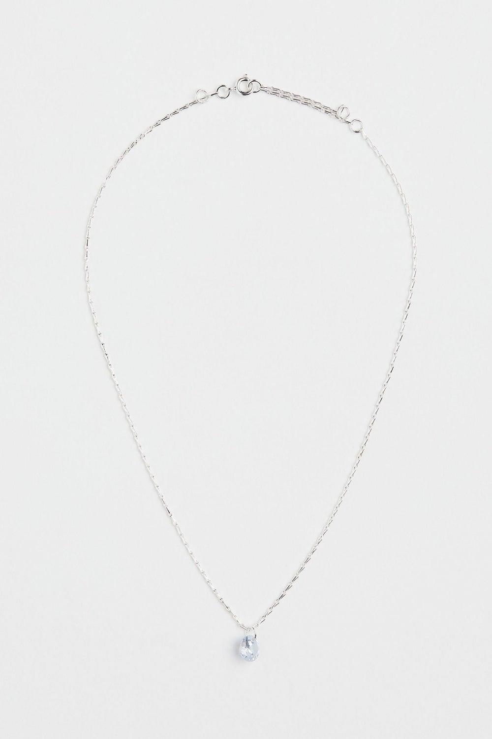 H&M Rhinestone Elegance: Chic Pendant Necklace for Women - Image 1