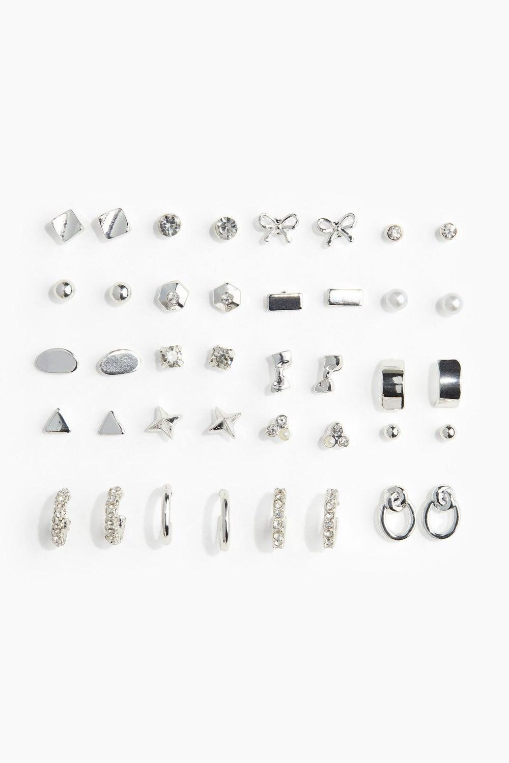 H&M 20 Pair Women's Earrings Collection - Image 1