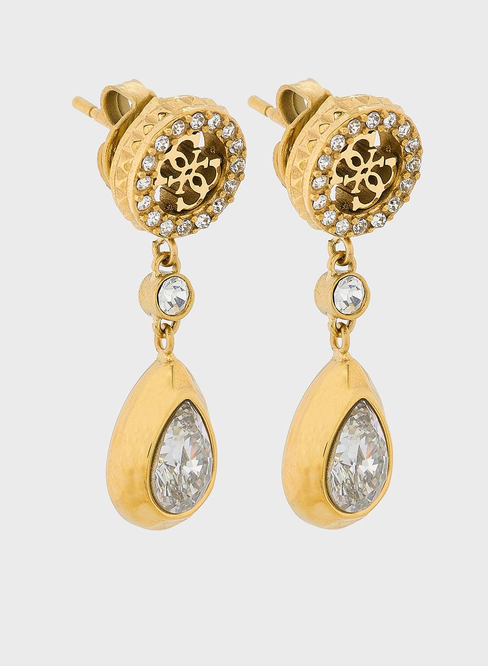 GUESS 4G Light Drop Earrings - Elegance for Every Occasion - Image 1