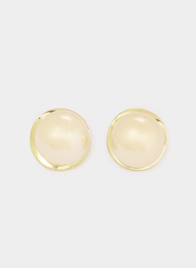 Styli Chic Faux Pearl Earrings - Elegance Redefined - Image 1